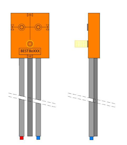 Bild von Elektrospeicher-Befestigung